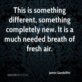 James Gandolfini - This is something different, something completely ...