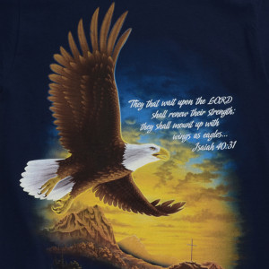 Home / Christian T Shirts / Men's Christian T Shirts / Soaring Eagle