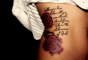 Tattoo Bible Quotes For Girls