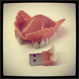 ... about getting as many 'bytes' out of a set of dentures as you can