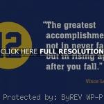 , quotes, sayings, obstacle, glory, images vince lombardi, quotes ...