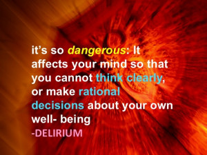 Delirium quote