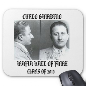 Carlo Gambino Mafia Mouse Pad
