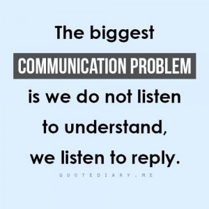 communication problem