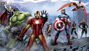 Avengers Assemble Pre-Pasted XL Wallpaper Mural