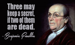 Benjamin Franklin Funny Quotes