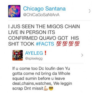 Quavo Migos Chain Snatched