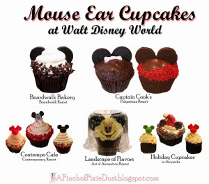 mickey mouse oreo cupcake toppers A Pinch of Pixie Dust Disney Worlds ...