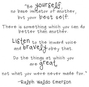 do not underestimate yourself.