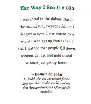 Love this @Starbucks Loves #quote by Olympian Bonnie St. John