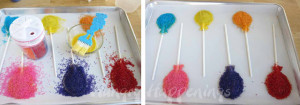 How To Make Sugar Crystals On A Stick On colored sugar crystals.