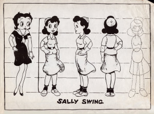 Sally Swing Model Sheet