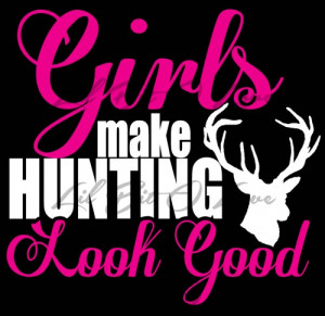 girls make hunting look good in hot pink and lime girls make hunting ...