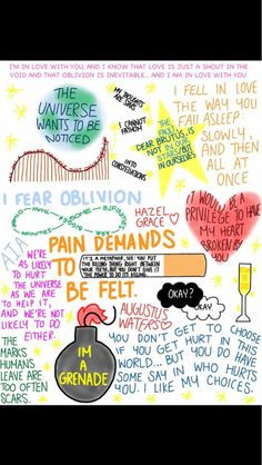 ... Quotes, Quotes Collage, Tfios Quotes, John Green, Quotes White, Tfios