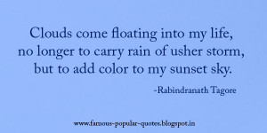 Famous Quotes By Rabindranath Tagore