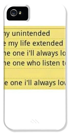 unintended #muse #lyrics #quotes iPhone Case by Hajar Khuzai