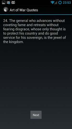 Art Of War Quotes - screenshot