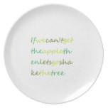 Quality products with quirky quotes plate