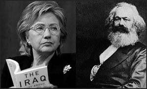 Hillary Clinton or Karl Marx?