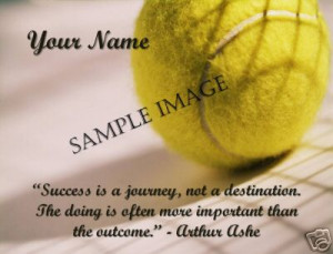 arthur ashe quotes. PERSONALIZED TENNIS CANVAS ART - ARTHUR ASHE QUOTE