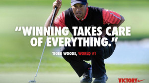 Winning takes care of everything,' says controversial Tiger Woods ad