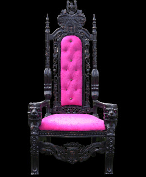 Puma/Queen Throne Chair