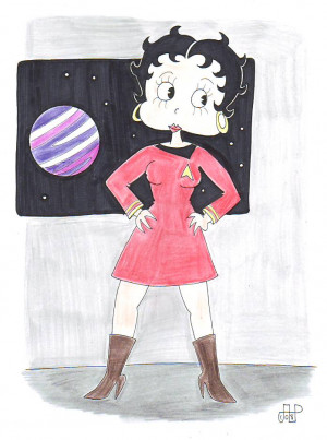 Betty Boop Space Credited
