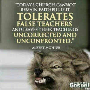 Preach the gospel, the real Gospel.