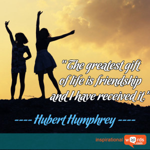 Inspirational Wallpaper Quote by Hubert Humphrey