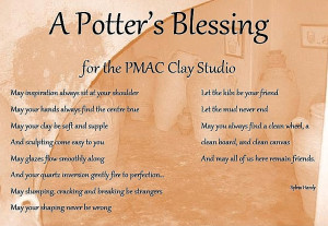 Potter’s Blessing” for the New Year