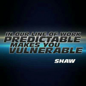 Great quote, Shaw!
