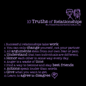 truths about relationships quotes
