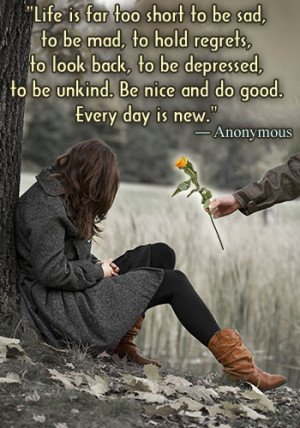 around angry so be happy and sing it out loud