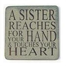SISTER REACHES FOR YOUR HAND & TOUCHES YOUR HEART Stonewitwords ...