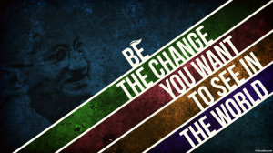 Mahatma Gandhi Quotes Be Change 540x303 Mahatma Gandhi Quotes Be ...