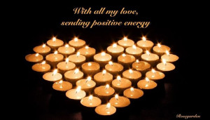 Sending positive energy