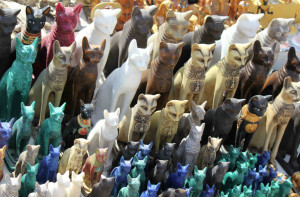 Cat souvenirs - Giza