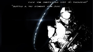 Master chief and quote halo 1 john halo3