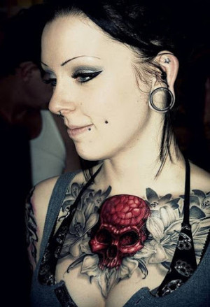 40 Latest Chest Tattoo Designs for Women