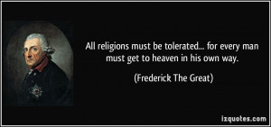 More Frederick The Great Quotes