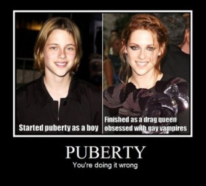 Puberty you’re Doing It Wrong