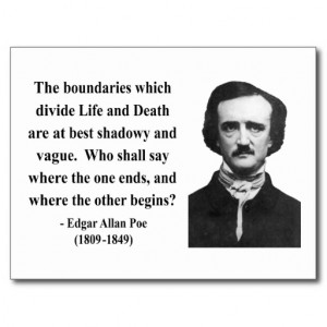 Edgar Allen Poe Quote 10b Postcard