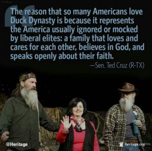 Duck Commander. What America is really about.