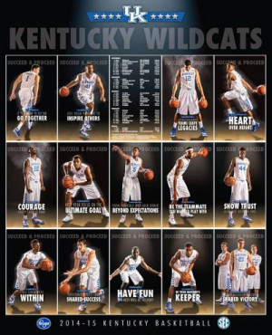Kentucky basketball posters, schedule cards available throughout ...