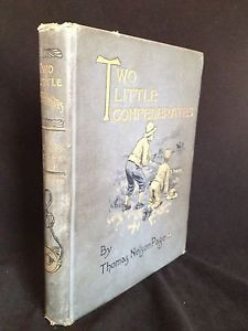 Two Little Confederates Thomas Nelson Page 1888