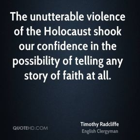 Timothy Radcliffe - The unutterable violence of the Holocaust shook ...