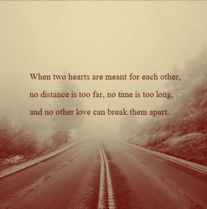 ... Each Other No Distance Is Too Far - Long Distance Relationship Quote