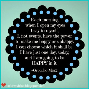 Colorful Quotes: Groucho Marx Quote