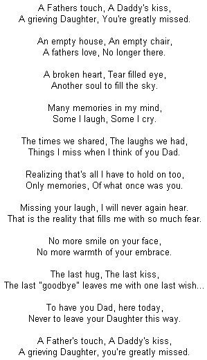 tattoo i miss you daddy poems. i miss i miss you dad poems