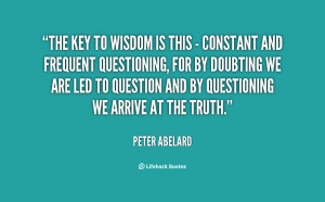 Peter Abelard Quotes